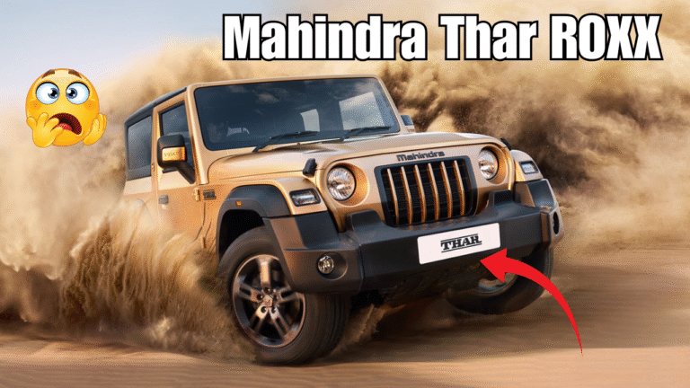 Mahindra Thar ROXX Features, Performance, and Road Presence